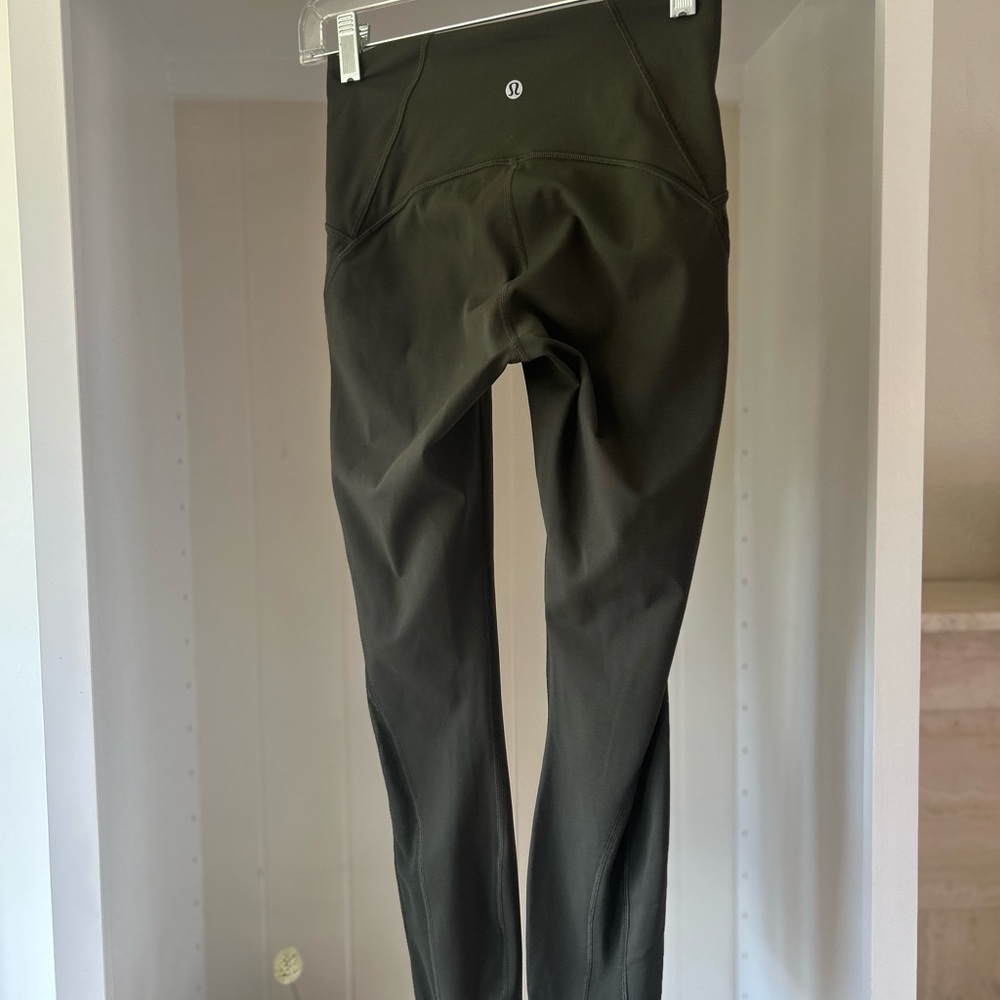 lululemon athletica Dark Green Leggings